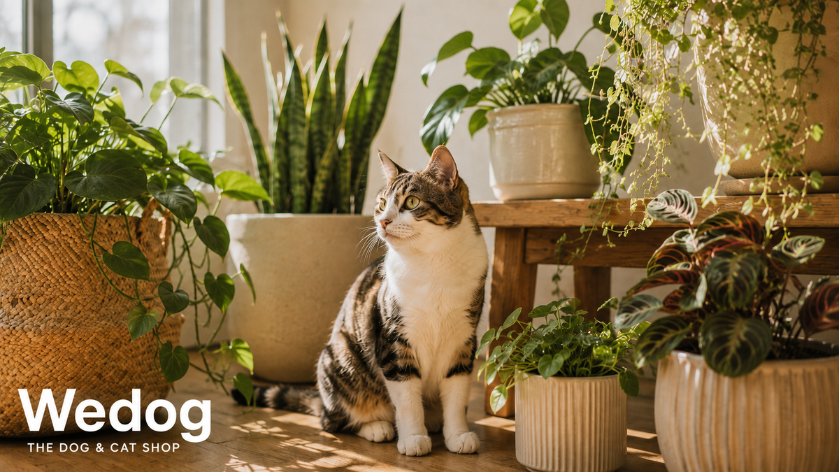 Plantas tóxicas y seguras para gatos: cuáles evitar en casa
