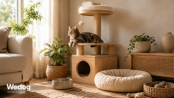 Cómo crear un rincón para gatos que también combine con tu casa